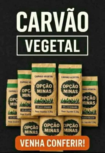 carvão vegetal para churrasco pacotes 