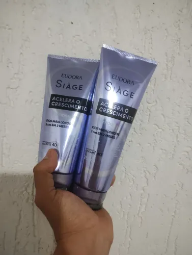 Shampoo e Condicionador Eudora - Acelera crescimento