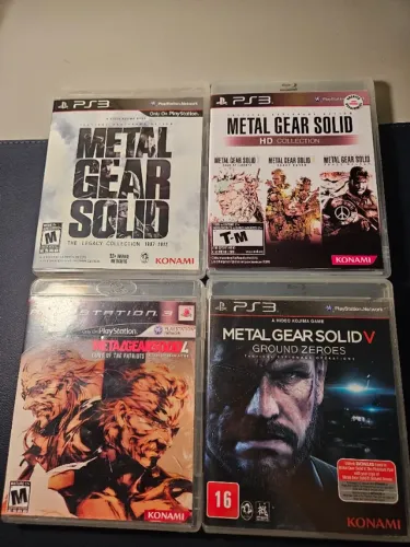 Lote Coleção Metal Gear Solid | PS3