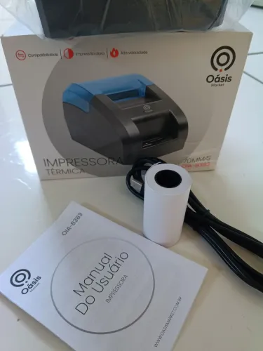 Impressora Térmica 58mm USB (Não Fiscal) p/ Pedidos/Comandas iFood e Delivery