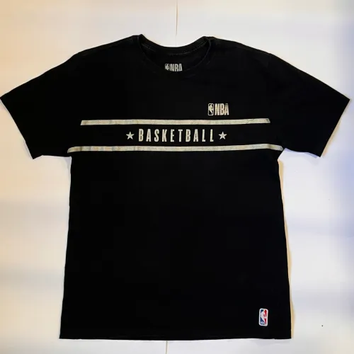 Camiseta NBA Oficial Basketball Preta Tam M