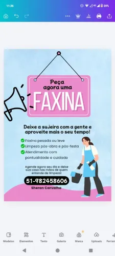 Serviço de limpeza