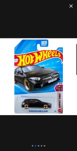 'Mercedes-Benz A-Class Black Hot Wheels 2026