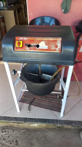 Maquina de salgado compacta print e masseira para 10kl de massa.