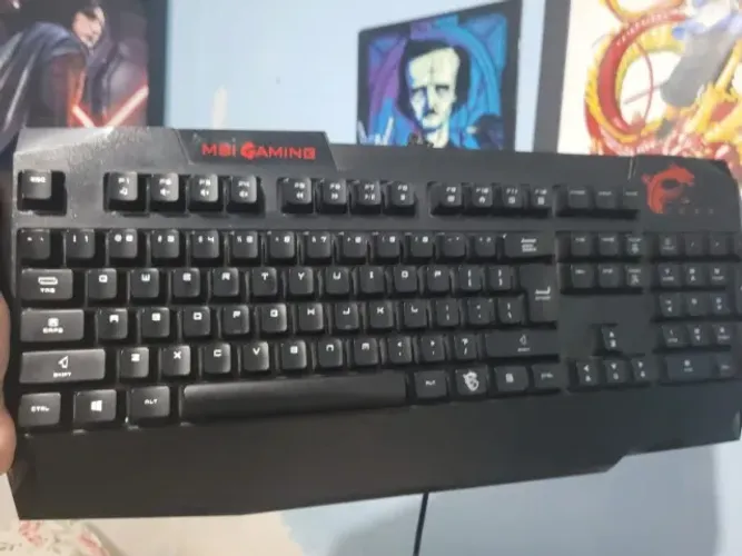 Teclado Semi-Mecanico Msi Gk-40