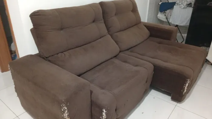 Vendo sofá usado