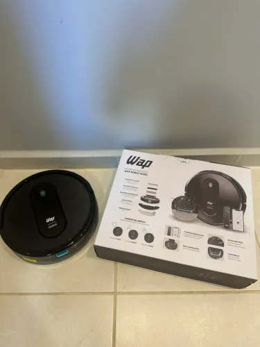 Aspirador de Pó Robô WAP ROBOT W400 3 em 1 - Automático, 300ml, 30W, 10,8VDC, Bivolt