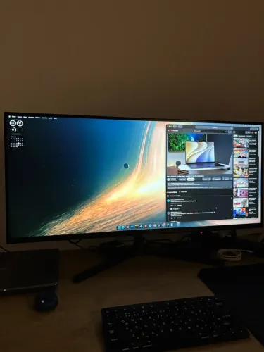 Monitor Ultrawide 34 Samsung - na garantia