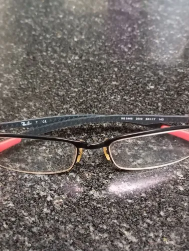 Armação de Óculos Ray-ban internacional Fibra de Carbono
