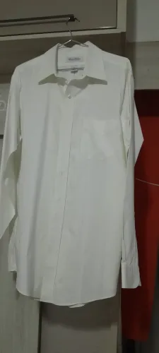 Camisa social EXELENTE ESTADO!cor branca tamanho G