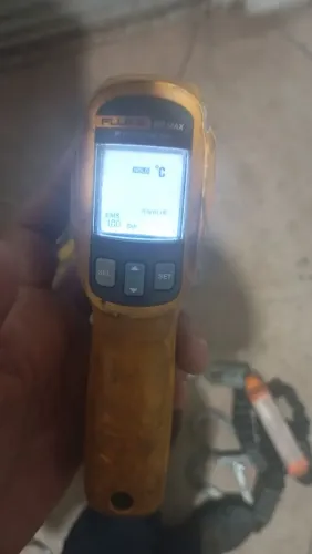  termômetro infravermelho amarelo Fluke 62 MAX+.