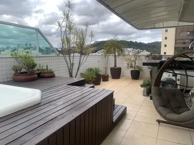 Cobertura Mobiliada/locação-240 m2-4 Quart- Castelo- Mobília lIDER INTERIORES