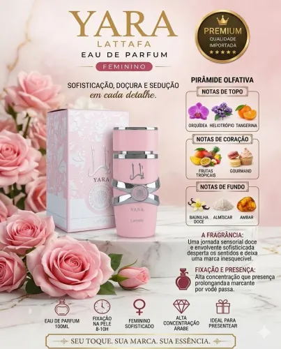 Perfume Árabe Yara Lattafa 