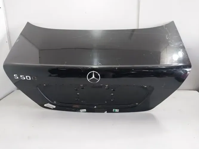 Tampa Traseira Mercedes S 500 1999 A 2001 Original 6858 Preto