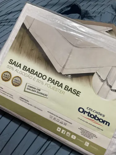 Saia para base de cama - Ortobom Nova!