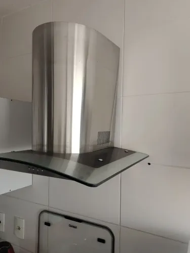 Coifa de Parede Fischer Depurador  60 cm com Vidro