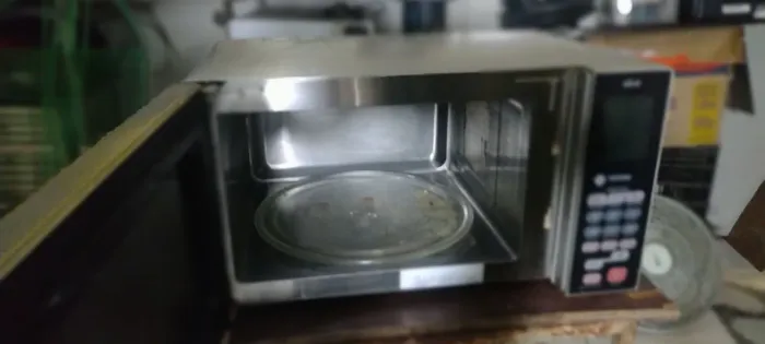 Microondas Brastemp inox espelhado