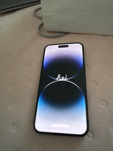 iPhone 14 Pro Max, 256 GB, capa original e caixa 