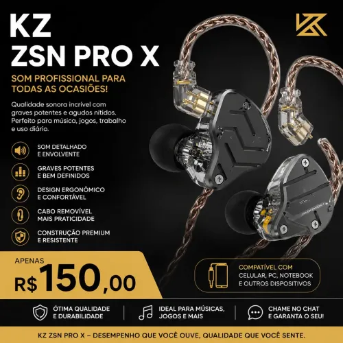 KZ ZSN PRO X FONE IN-EAR / IEM