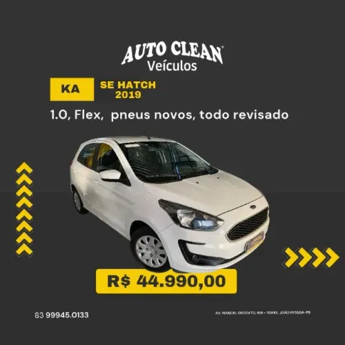 Ford KA 1.0 Se/se Plus Tivct Flex 5P 2019