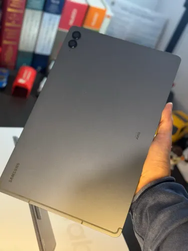 Samsung Galaxy Tab S9 FE+ 5G - 128GB (Grafite) + S Pen - Completo