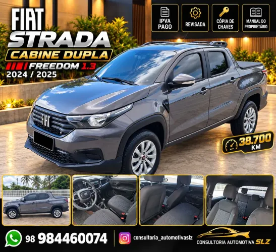 Fiat Strada Freedom 1.3 Flex 8V CD 2025