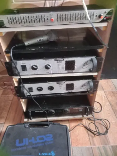 Equipe de som para igreja 