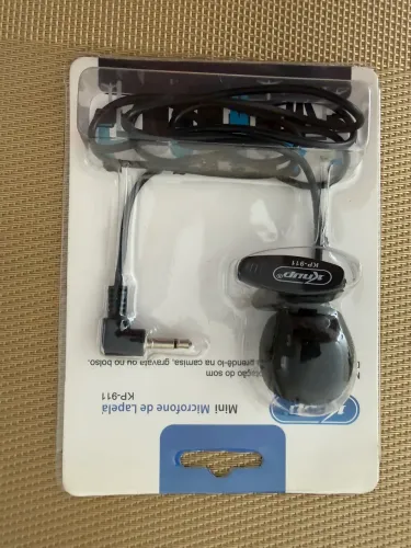 Microfone lapela