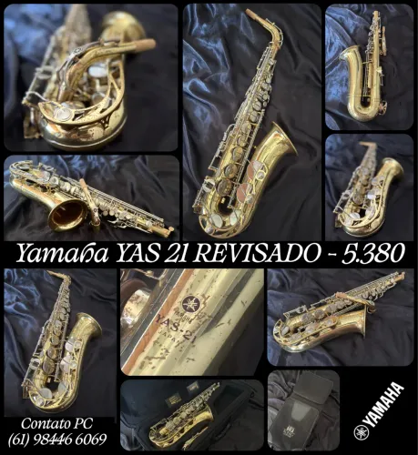 Sax Alto Yamaha YAS 21 - Vintage REVISADO