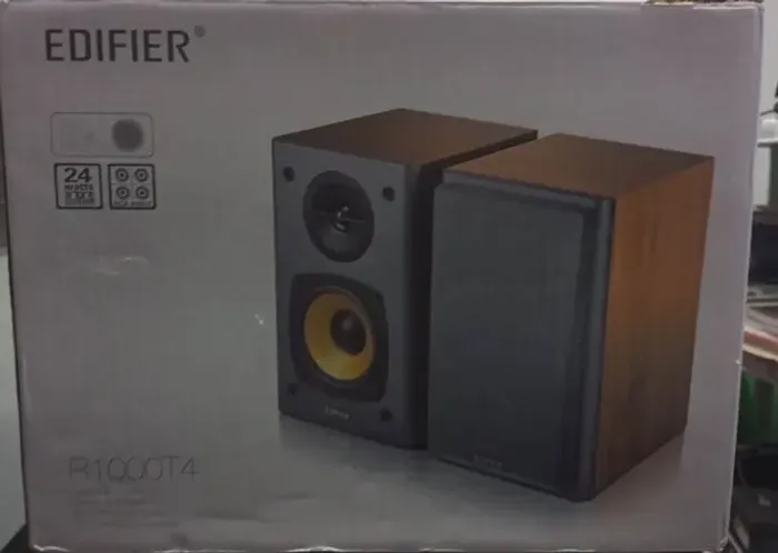 Caixas acústicas - Monitor de Áudio R1000T4 Bivolt 24W RMS EDIFIER
