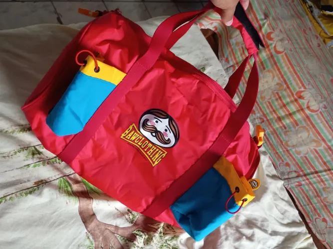 Bag (mala) retro Pringles original nova - colecionador 