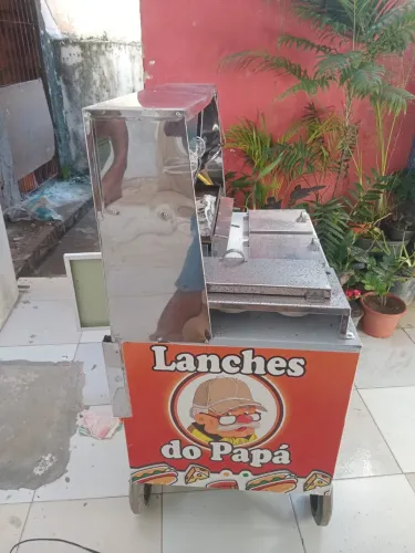 Vendo esse carrinho de lanche