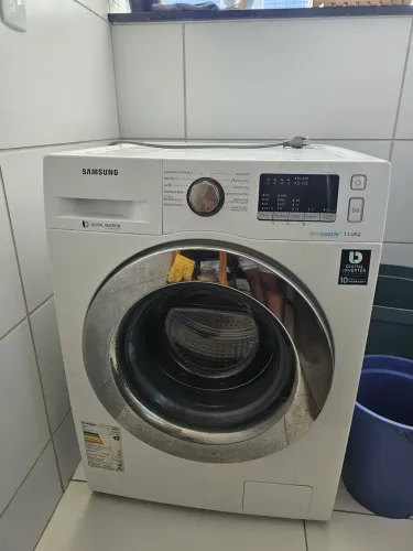 Máquina de Lavar Samsung 11kg Digital Inverter - Eixo quebrado