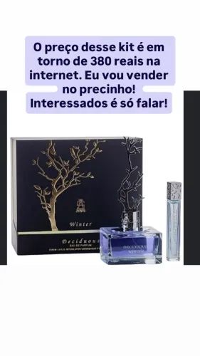 Vendo perfume árabe Deciduous Winter da Aurora Scents
