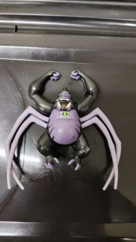 Macaco aranha supremo Ben 10 Original Bandai Boneco Brinquedo Figura Usado