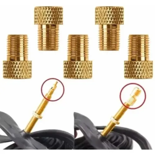 Adaptador Válvula De Bicicleta Bico Fino P/ Grosso (9.9995.9905 zap)