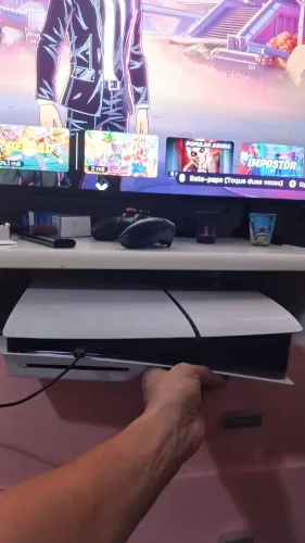 PlayStation 5 slim com leitor de disco
