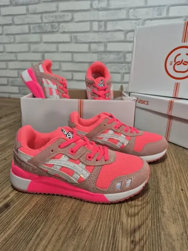 TENIS ASICS GEL LYTE 3 ROSA BRANCO, NUMERAÇÃO 35 AO 39 