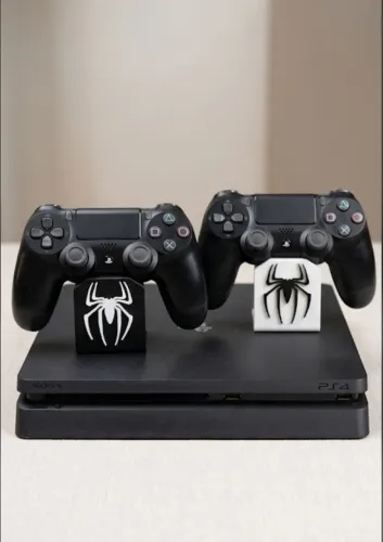 PS4 Slim + 2 Controles + Suportes Spider-Man (Para sair hoje!)