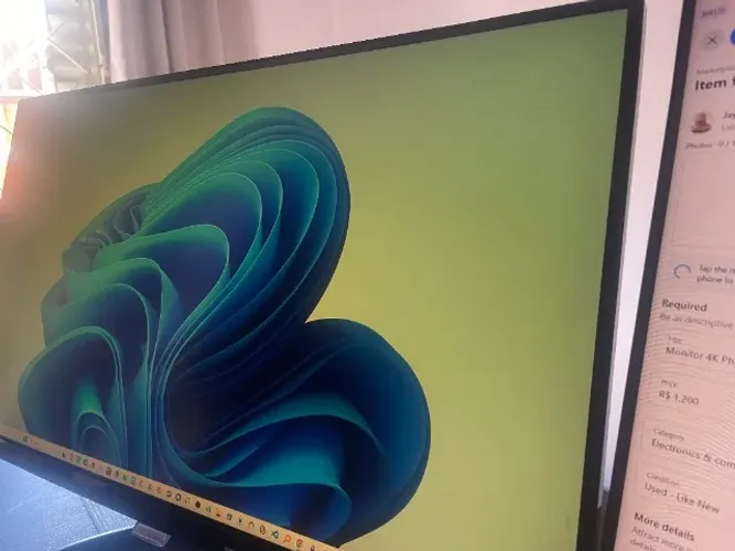 Monitor 4K Philips 27 Polegadas IPS - Perfeito Para Edição e Trabalho