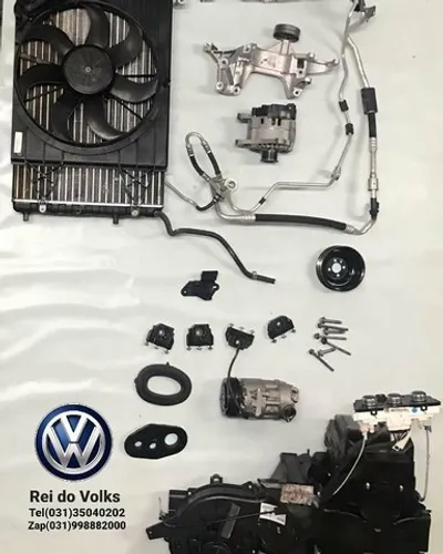 KIT AR CONDICIONADO COMPLETO ORIGINAL VW GOL VOYAGE SAVEIRO FOX 