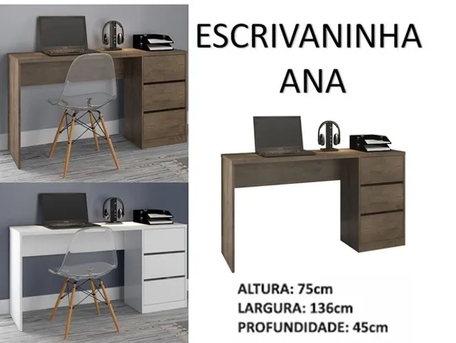 Escrivaninha nova montagem grátis 