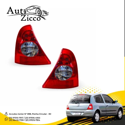 Lanterna Clio 2004 à 2012 Hatch