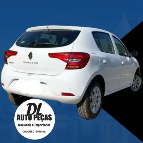 Sandero Zen 1.0 Sucata Para Retirada de Peças