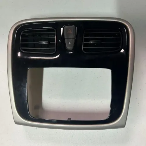 Moldura Painel Central Sandero Com Difusores/botões 2015-2019