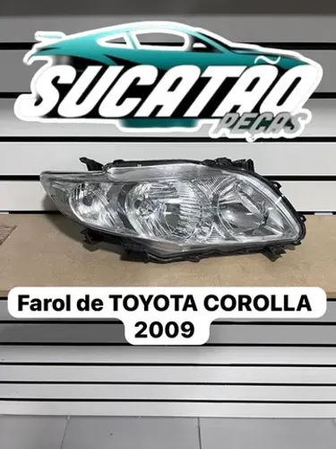 Farol do TOYOTA COROLLA 2009 