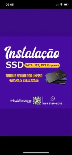 SSD SATA Nvme 120GB, 240GB, 480GB e 960GB