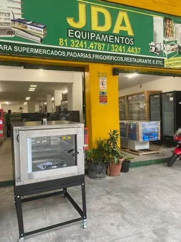 Forno turbo elétrico 5 telas - panificação - marca venâncio - 380 volts