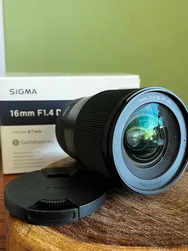 Lente 16mm 1.4 para Sony Nova