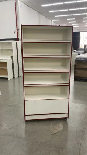 PRATELEIRA COM GAVETA E FITA COLORIDA MDF 